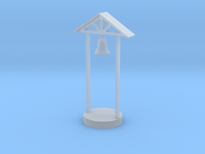 S Scale School Bell in Smooth Fine Detail Plastic