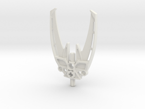 SID_W46 Customized Scarab Shileld FOR Bionicle in White Natural Versatile Plastic