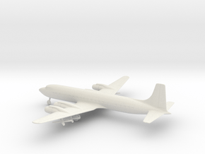 Douglas DC-7C Seven Seas in White Natural Versatile Plastic: 1:200