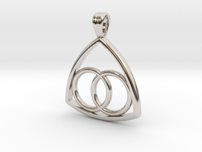 Two in one [pendant] in Platinum