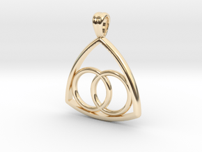 Two in one [pendant] in 14K Yellow Gold