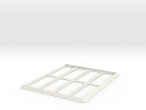 Movement Tray [20 Models] 5x4 for 25mm Square in White Natural Versatile Plastic