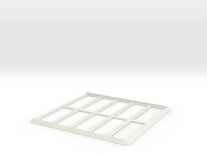 Movement Tray [25 Models] 5x5 for 25mm Square in White Natural Versatile Plastic