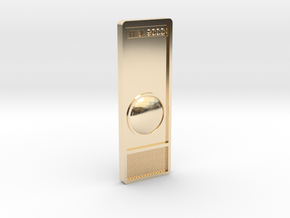 HAL 9000 Tie Pin in 14K Yellow Gold