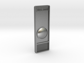 HAL 9000 Tie Pin in Natural Silver
