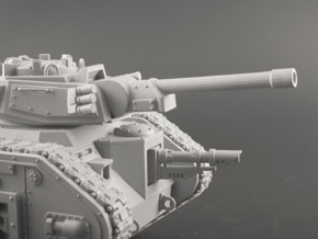 Sci-Fi Tank Battle Cannon in Tan Fine Detail Plastic