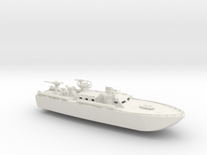 1/87 Elco 80 ft PT Boat in White Natural Versatile Plastic