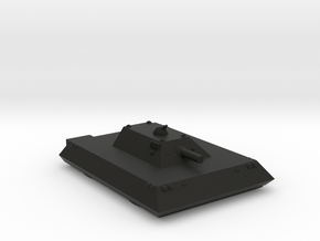Tiger Large Grav Tank 25mm in Black Premium Versatile Plastic
