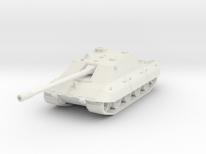 Jagdpanzer E-100 Krokodril 1/87 in White Natural Versatile Plastic