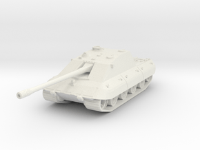 Jagdpanzer E-100 Krokodril 1/120 in White Natural Versatile Plastic