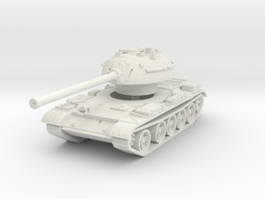 T-54-3 Mod. 1951 1/56 in White Natural Versatile Plastic