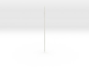 High grade 1:144 model spear in White Natural Versatile Plastic