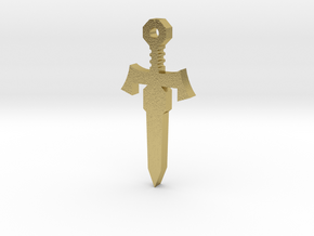 CommanderSword in Natural Brass