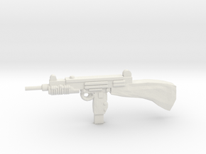 Uzi mod1 in White Natural Versatile Plastic