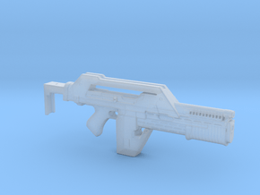 M41A Aliens Pulse Rifle 28mm in Smooth Fine Detail Plastic