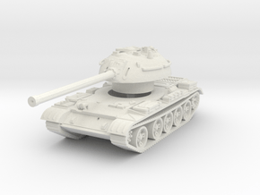 T-54 Mod. 1953 1/87 in White Natural Versatile Plastic