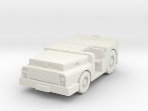 MD-3 Tow Tractor 1/100 in White Natural Versatile Plastic