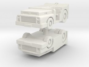 MD-3 Tow Tractor (x2) 1/144 in White Natural Versatile Plastic