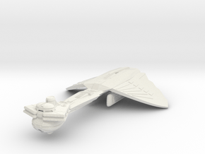 Klingon K27 Class refit VII  Escort in White Natural Versatile Plastic