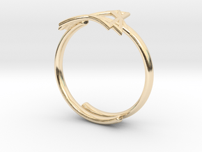 Sacred Creation Ring in 14K Yellow Gold: 7.75 / 55.875