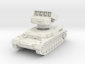 Panzer IV Raketenwerfer 1/87 in White Natural Versatile Plastic