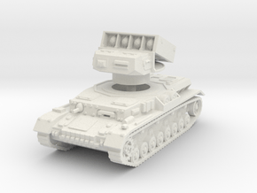 Panzer IV Raketenwerfer 1/76 in White Natural Versatile Plastic