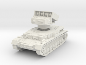 Panzer IV Raketenwerfer 1/72 in White Natural Versatile Plastic