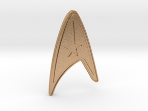 Star Trek Command Division Tie Pin in Natural Bronze