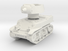 M8 Scott 75mm 1/87 in White Natural Versatile Plastic