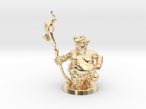 Toilet Paper Trumplin Mini - Monsters of Murka in 14k Gold Plated Brass