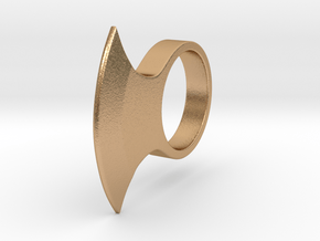 Axe Ring _ A in Natural Bronze: 5 / 49