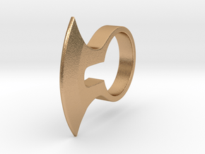 Axe Ring _ B in Natural Bronze: 5 / 49