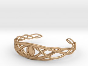 Tree of Eden Bracelet - without inlay in Polished Bronze