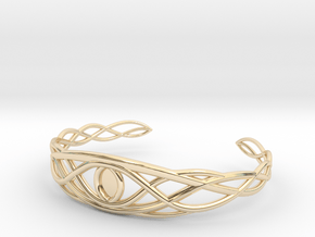 Tree of Eden Bracelet - without inlay in 14K Yellow Gold