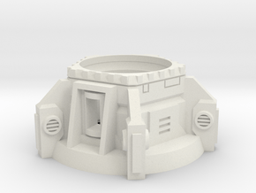 Heavy Weapons Turret in White Natural Versatile Plastic