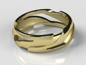 Xeno Ring in 14K Yellow Gold: 10 / 61.5