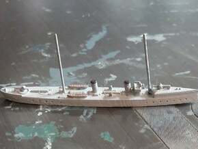 1/1250 HNoMS Valkyrjen Torpedo Boat (1896) in Tan Fine Detail Plastic