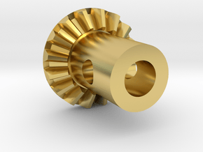 Make It RC 16 Tooth Ring Gear for MA10 Axle in Polished Brass