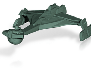 Klingon D10 V Cruiser in Tan Fine Detail Plastic