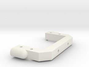 Traxxas Bullet 1627 Servo Mount in White Natural Versatile Plastic