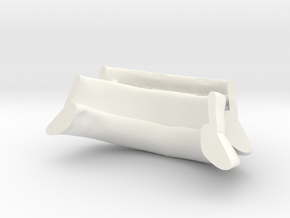 Zanthor Belt/Skirt VINTAGE/Origins in White Processed Versatile Plastic