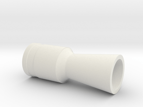 flash hider ESB(Hoth) in White Natural Versatile Plastic