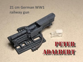 21 cm SK Peter Adalbert steal 1/285 6mm  in Tan Fine Detail Plastic