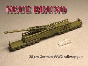 28cm L/58 Naue Bruno 6mm 1/285 u in Tan Fine Detail Plastic