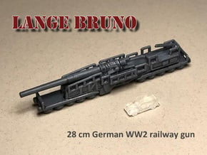 28cm L/40 Lange Bruno  6mm 1/285 in Tan Fine Detail Plastic