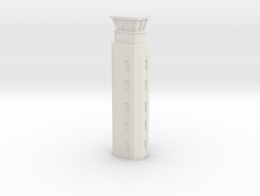 Airport ATC Tower 1/144 in White Natural Versatile Plastic