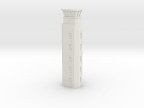 Airport ATC Tower 1/200 in White Natural Versatile Plastic