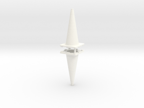 traffic cones 1/12 x2 in White Processed Versatile Plastic