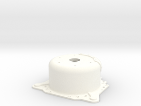 1/8 Lenco 7.5" Dp Bellhousing (No Starter Mnt) in White Processed Versatile Plastic