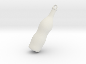 Mini Bottle in White Natural Versatile Plastic: Small
